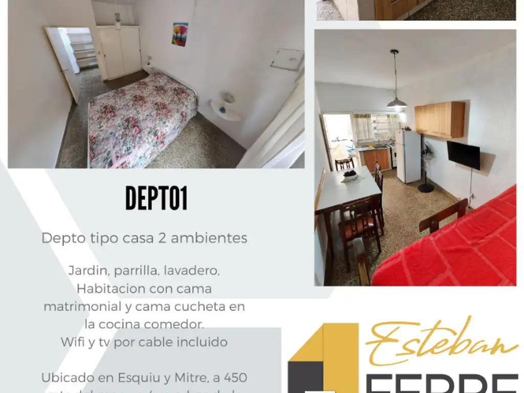 2 Chalets 3 Ambientes + 3 Departamentos en Venta