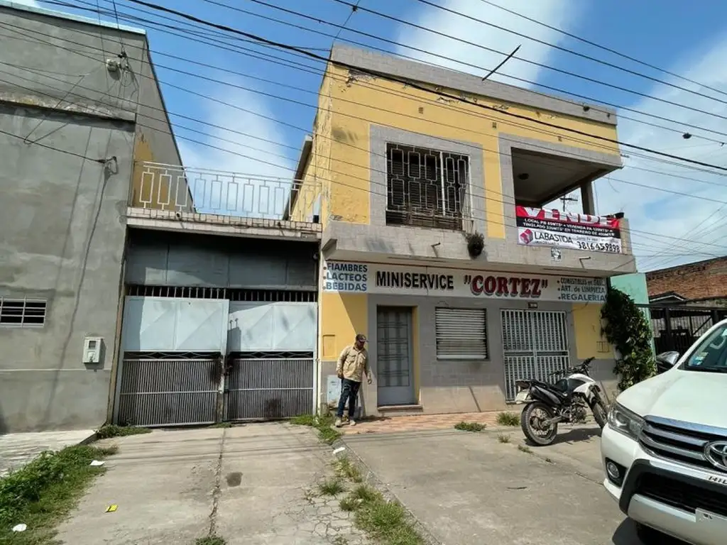 Deposito con local y vivienda en Lavalle 3400