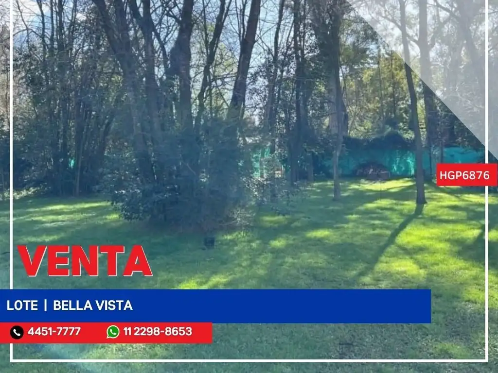 Lote - Venta - Argentina, Bella Vista - Don Quijote 3200