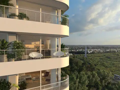 Departamento 2 ambientes con 2 baños