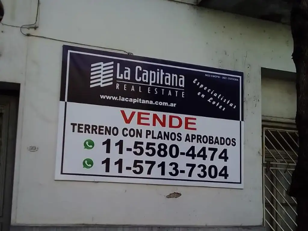 Lote, Caballito Norte, Av Gaona 2000, MUCHO CANJE