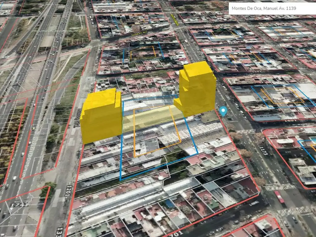 Av.  Montes de Oca 1123  entre Olavarria y Rocha: Terreno con salida a 2 calles ideal emprendimiento