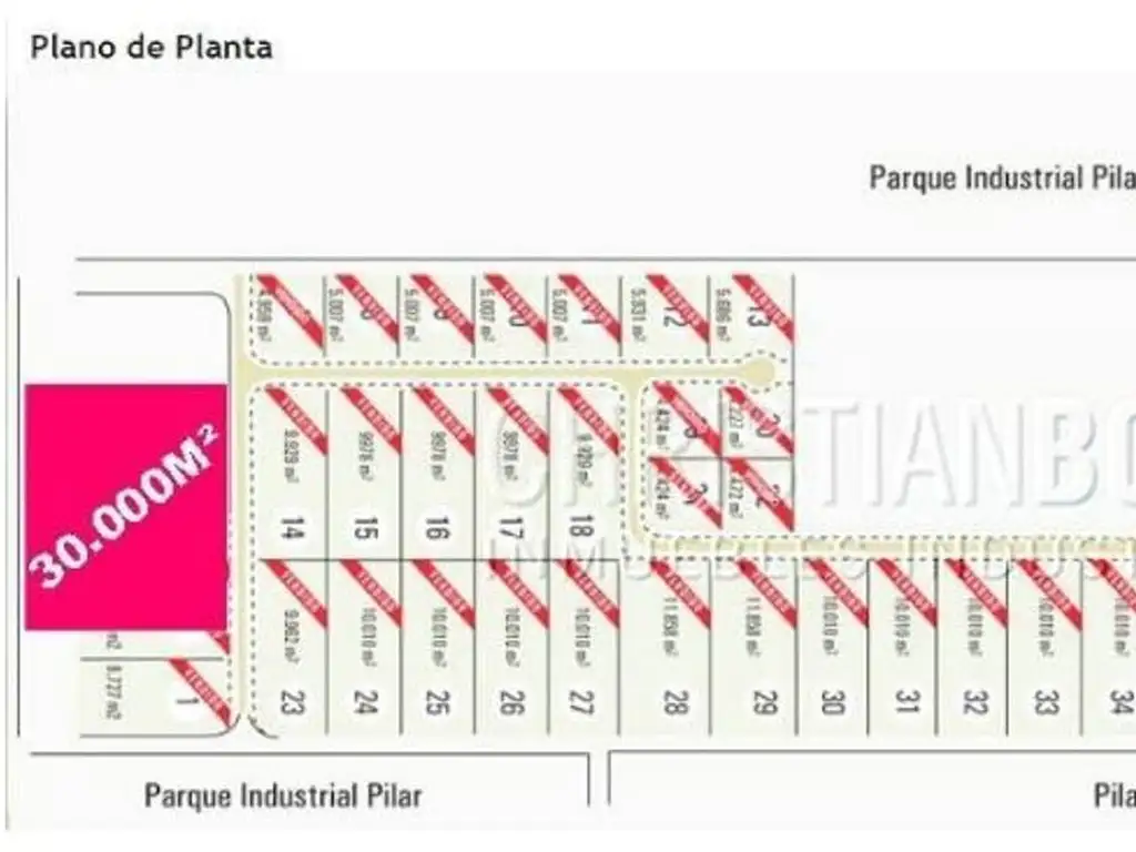 FRACCION 30.000M PARQUE INDUSTRIAL PILARICA (LINDERO AL PARQ