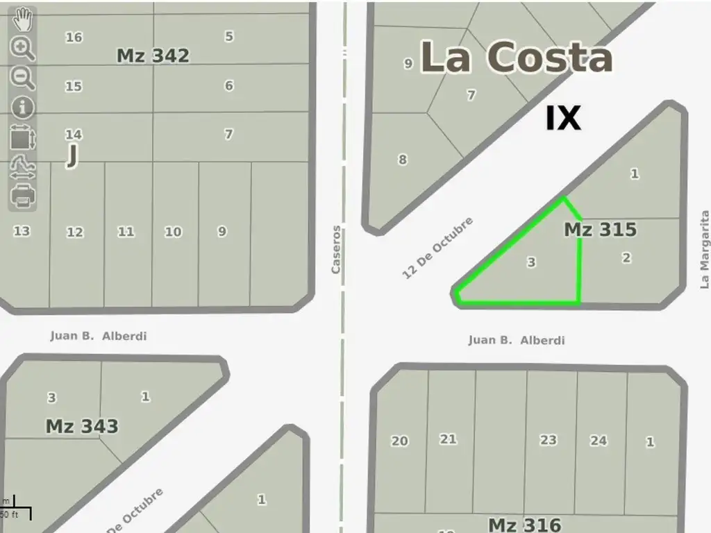 Lote en Nueva Atlantis (Municipio de la Costa) con escritura