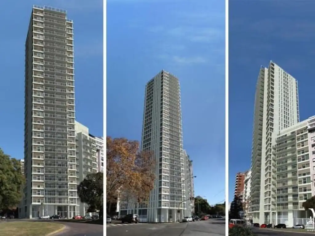 Gran Dpto. 2 suites con dep. y cochera con vista privilegiada en Excelente Torre A Estrenar