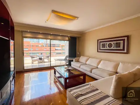 DEPARTAMENTO DE 4 AMB AMOBLADO Y EQUIPADO CON COCHERA EN PUERTO MADERO 