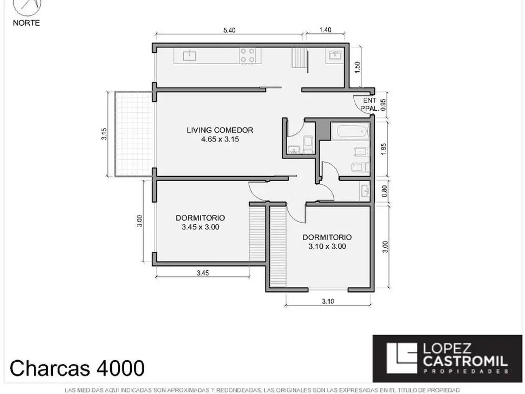Departamento en Venta en Palermo Soho - 3 ambientes