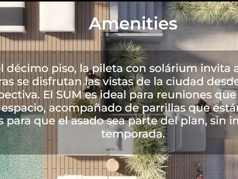 Departamento en Venta de 2 ambientes