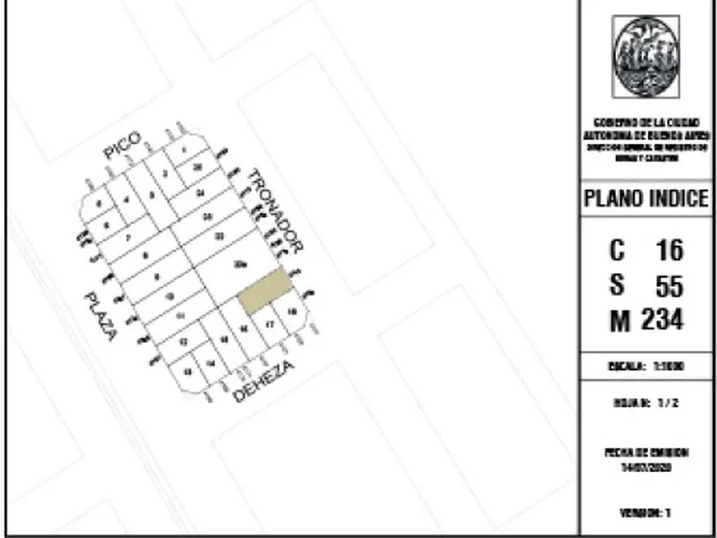 Lote para construir 591 m2 vendibles apróx.