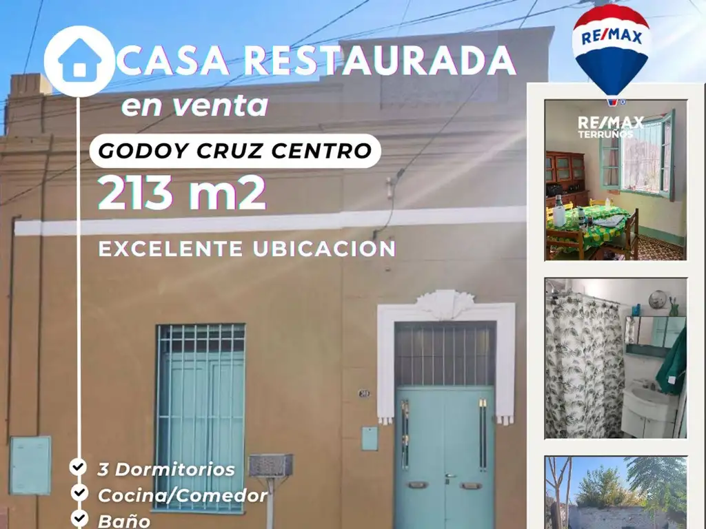 Casa en venta - Godoy Cruz Centro