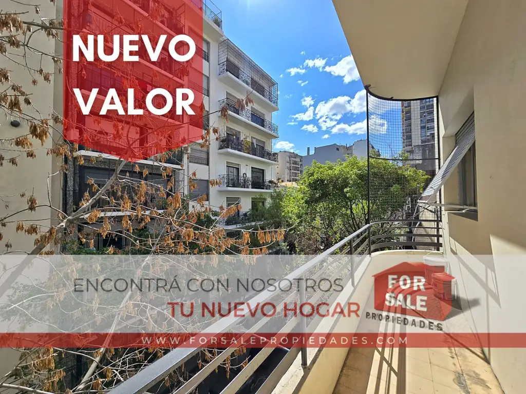 Exclusivo Semipiso de 3 Ambientes Al Frente, Con Balcon