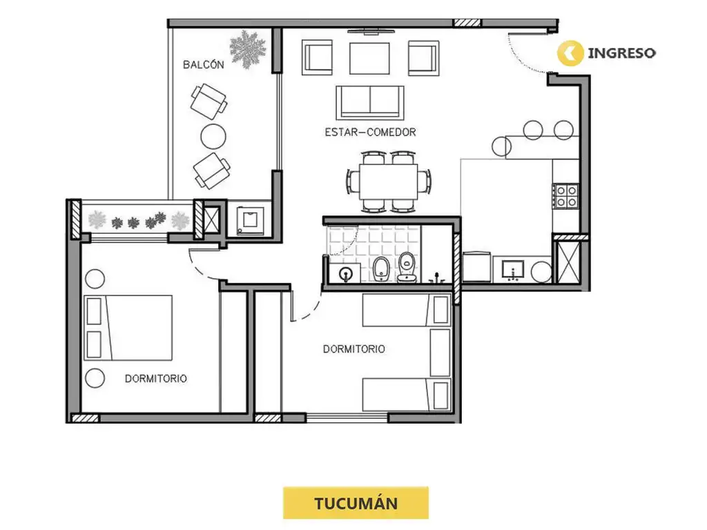 Departamento - Luis Agote