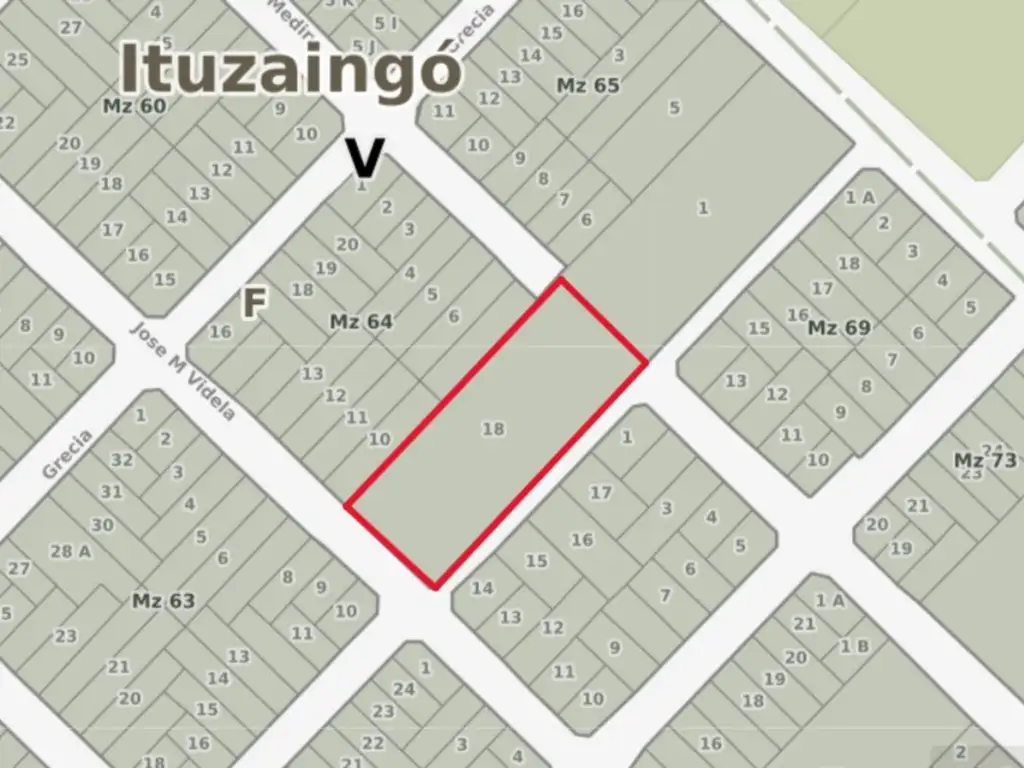 Lotes en venta Ituzaingó Semi Industrial FINANCIA