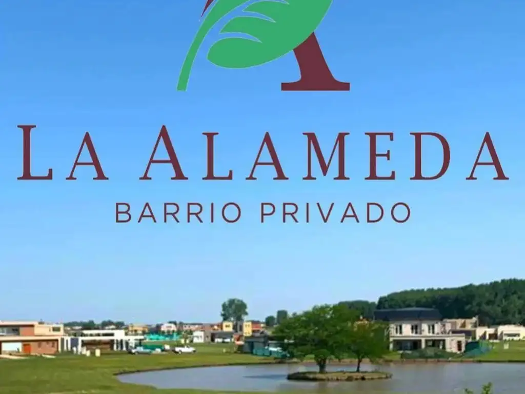 LOTE EN BARRIO PRIVADO LA  ALAMEDA   CANNING LOTE 215  ESQUINA A DOS CUADRAS DE LA LAGUNA