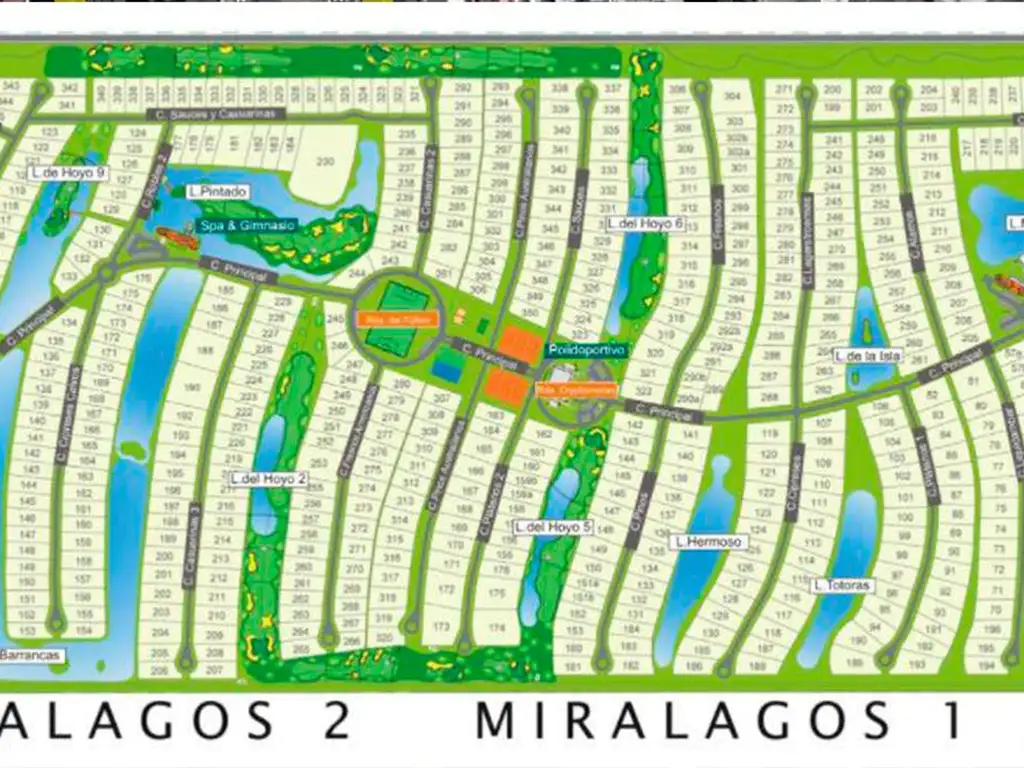 Terreno en venta - 1.260mts2 - Club Miralagos