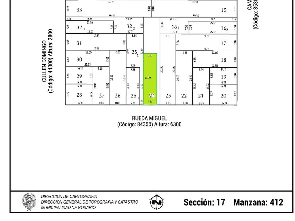 LOTE RUEDA 6300 - PERMUTA