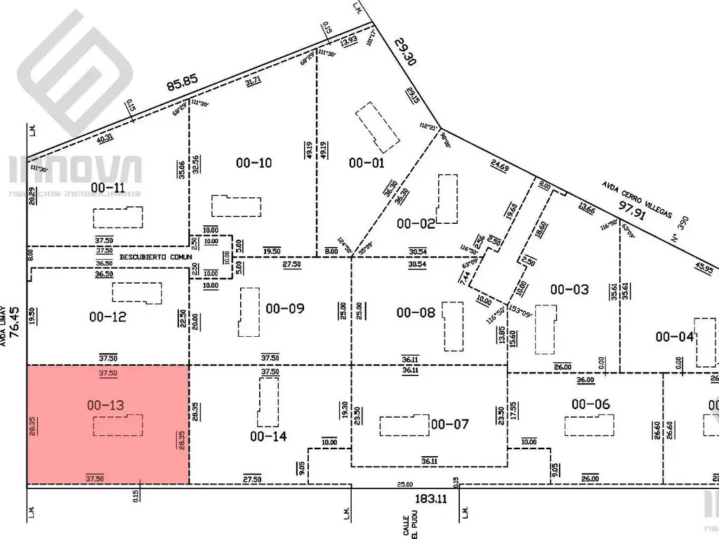 Terreno en Dina Huapi Venta con posesión y escritura inmediata,  sobre calle avenida limay lote n 13