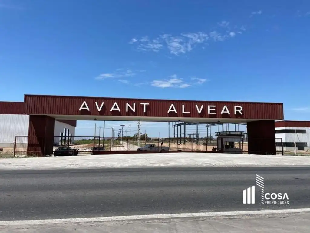 Terrenos en  venta Avant Alvear Parque Industrial Alvear Rosario