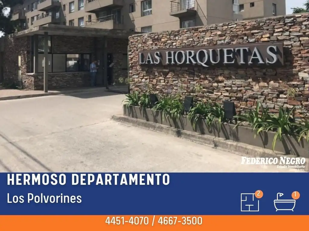 Departamento - Venta - Argentina, Los Polvorines - Jose Leon Suarez 1101