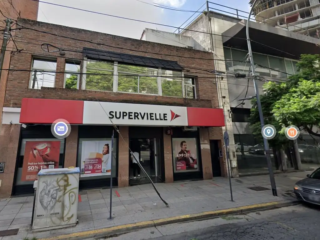 Local (Ex Banco Supervielle) en Av. Libertador - La Lucila