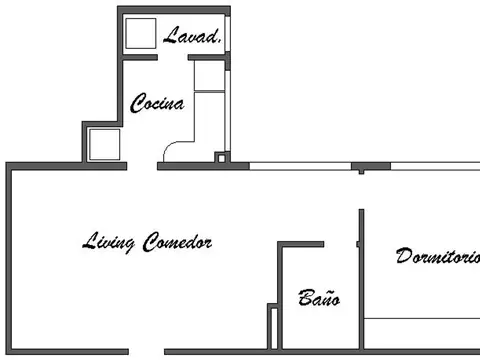 Departamento en Venta en Balvanera - 2 ambientes