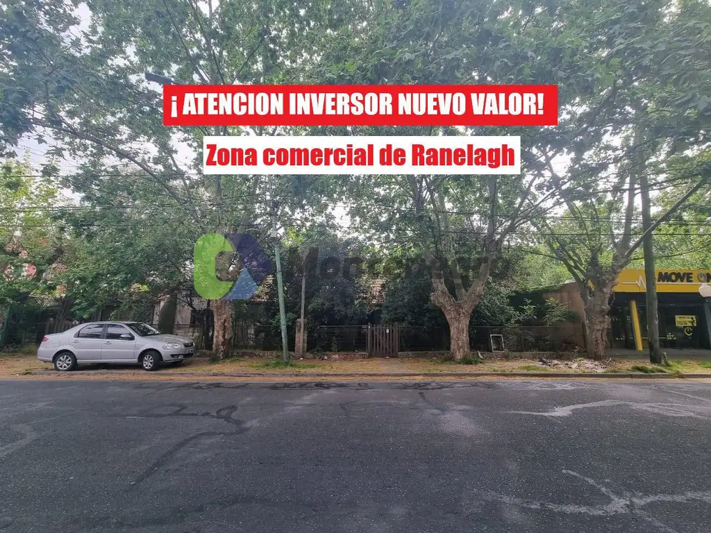 OPORTUNIDAD TERRENO CASA EN VENTA RANELAGH