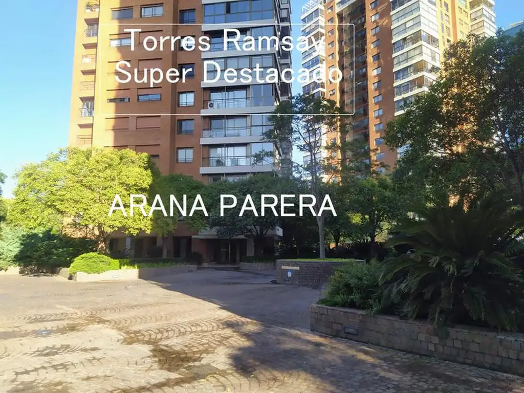 VENTA duplexTorres Ramsay 1945- Belgrano Chico 2cocheras nuevos AMENITIES