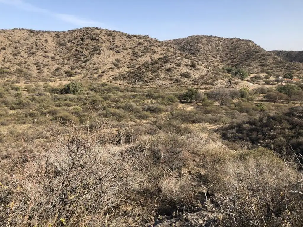 San Francisco  Del Monte De Oro,  chacra sobre ruta , ESCRITURA INMEDIATA