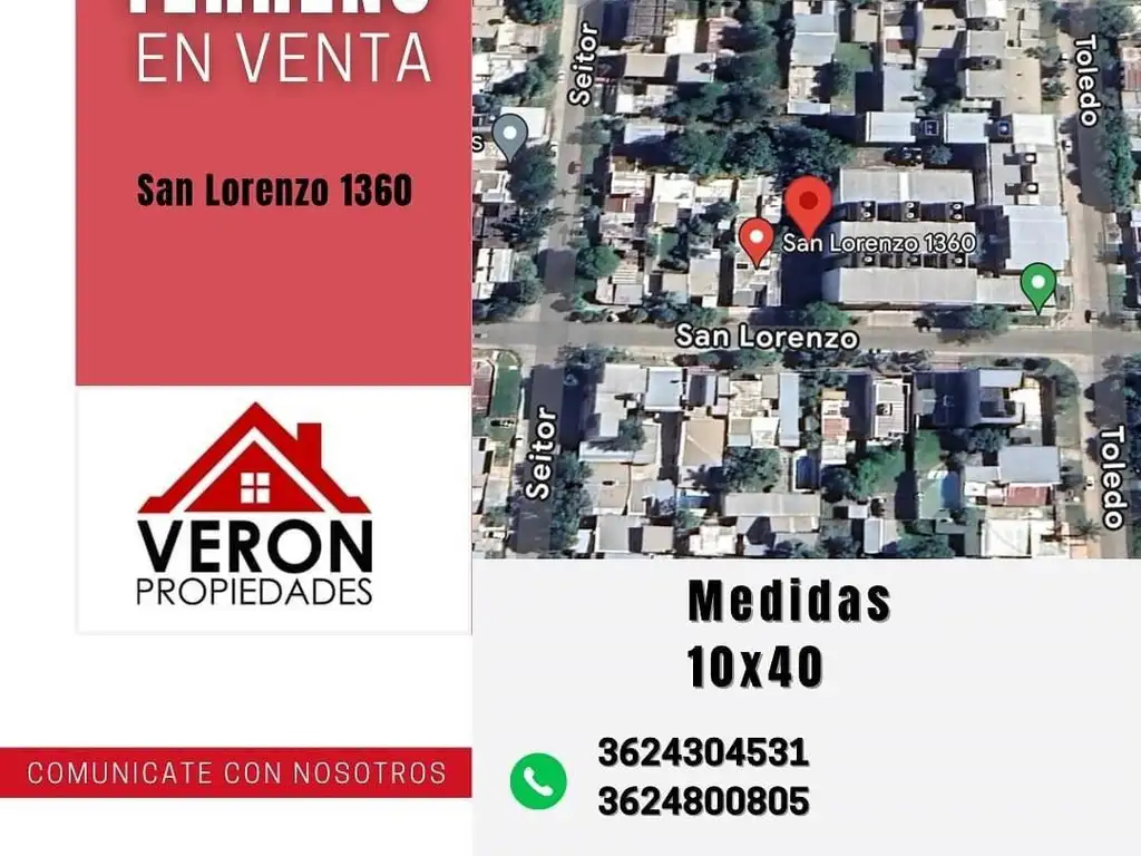 Terreno en venta zona unne