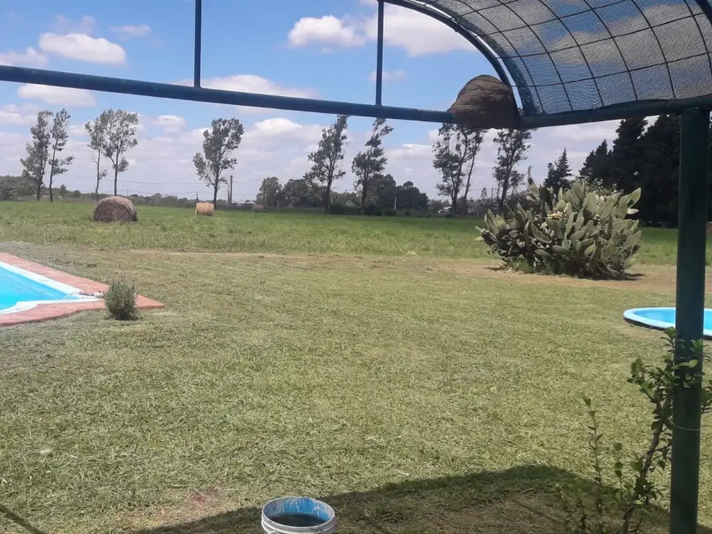 CAMPO de 3.38HA CON CASA EN VENTA EN PERGAMINO