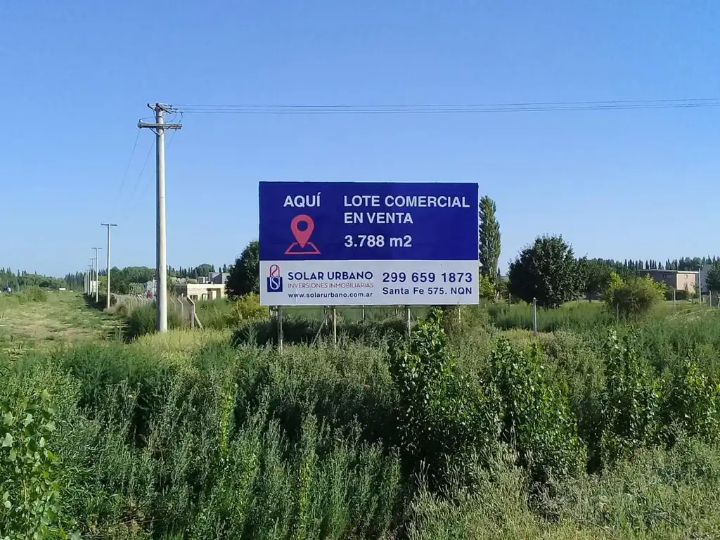 Lote Comercial Ruta 151 y Circunvalación Cinco Saltos