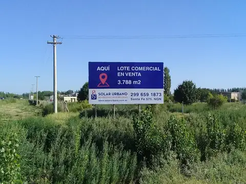 Lote Comercial Ruta 151 y Circunvalación Cinco Saltos