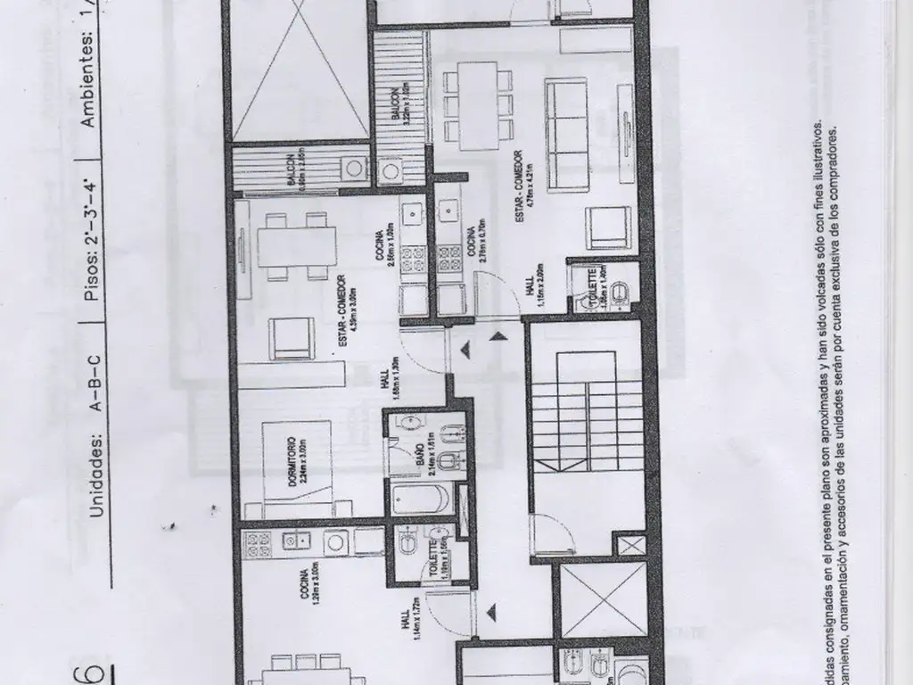 VENTA EN ALMAGRO MONOAMBIENTE APTO PROFESIONAL ENTREGA MARZO 2025