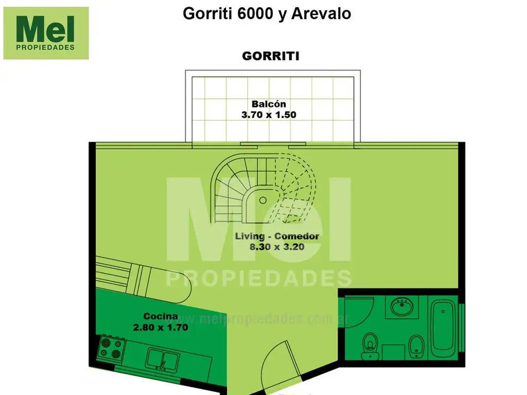 Departamento en Venta - 3 ambientes - USD 249.000