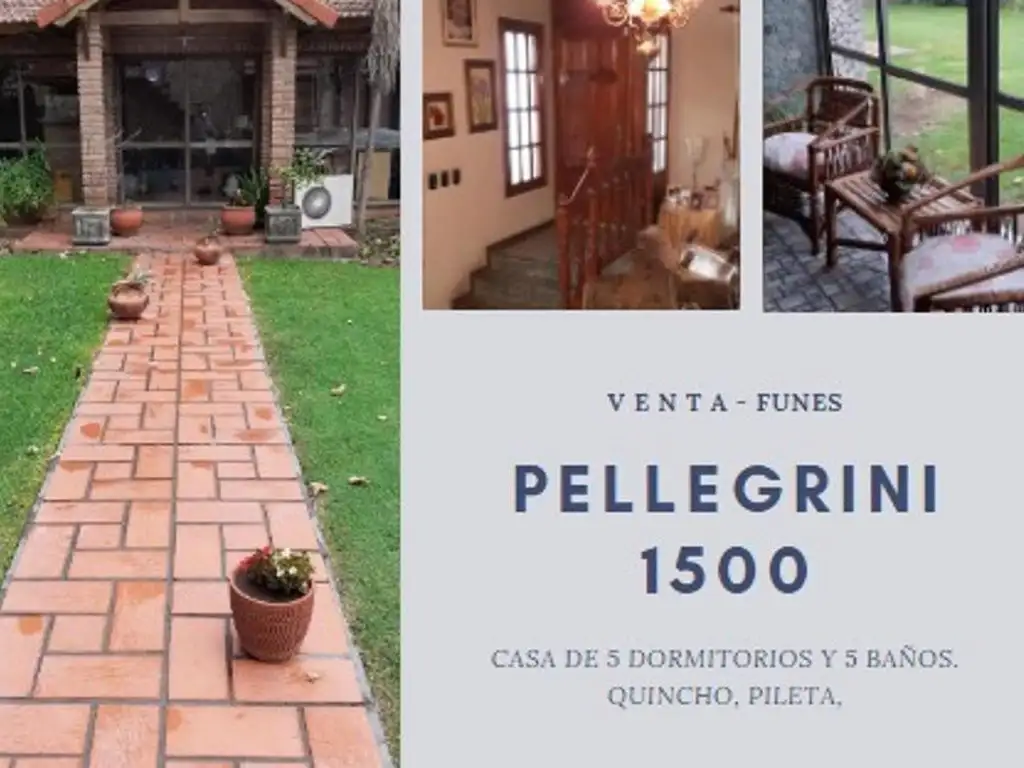 VENTA. Casa en el Centro de Funes