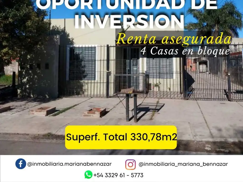 Propiedad en Block para la venta - San Pedro