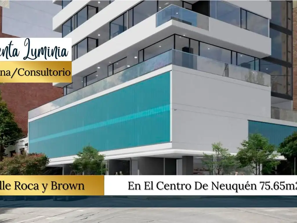 VENTA OFICINA EDIFICIO LUMINIA - Roca y Brown  Nqn