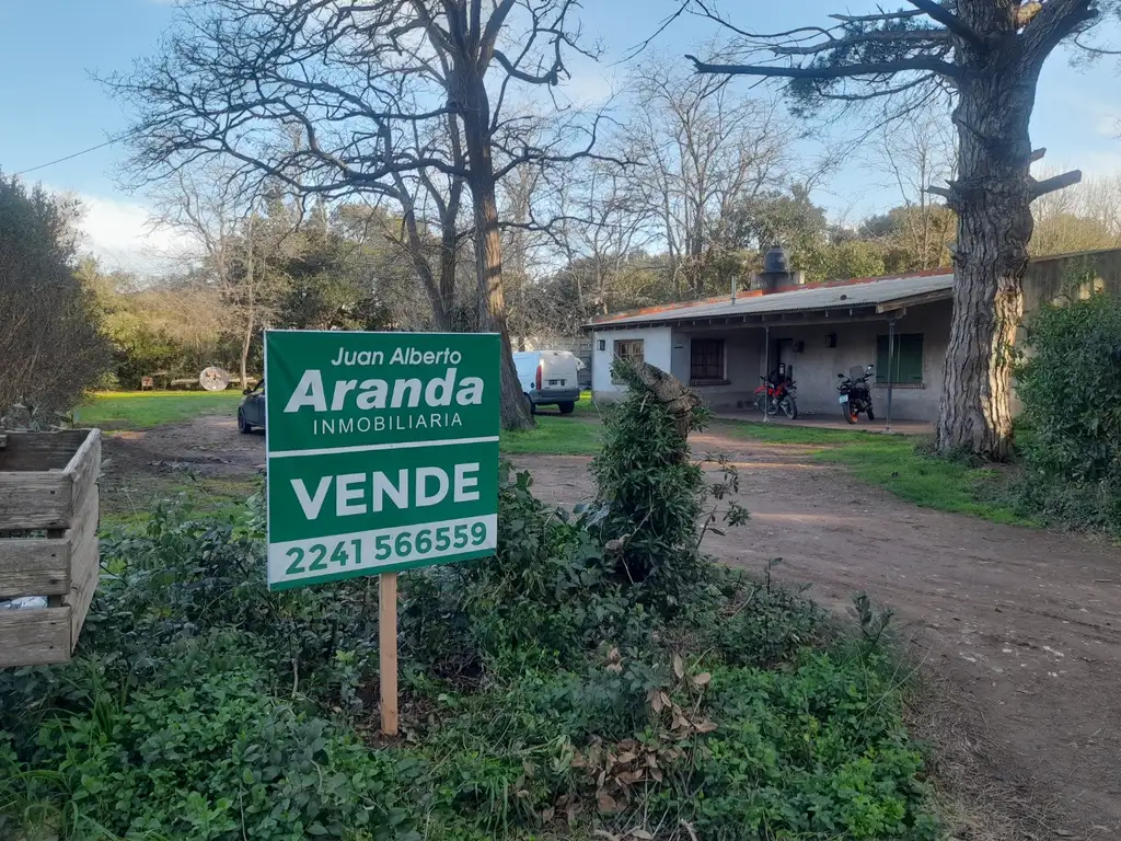 CASA QUINTA EN VENTA - GRAL JUAN MADARIAGA  -20 MTS DE FRENTE  50 MTS DE FONDO -  GALPON DE 80 MT 2