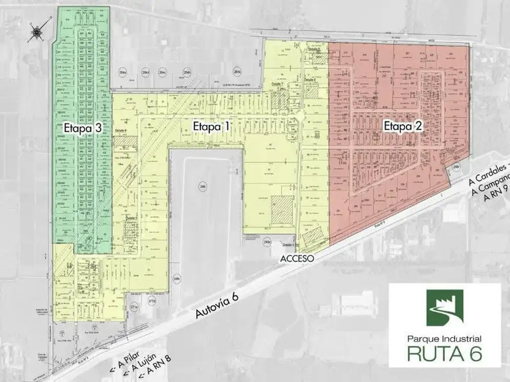 TERRENO INDUSTRIAL A PARTIR DE LOS 2000 hasta los 52000 m2