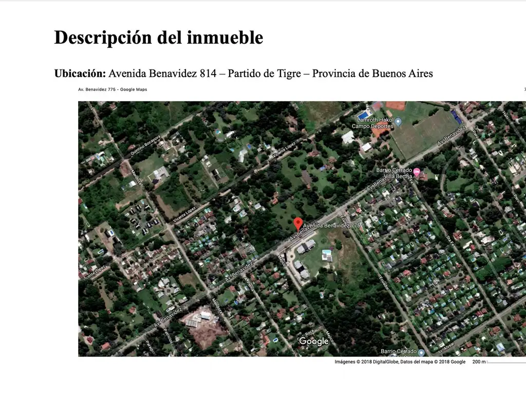 Terreno Parcela  en Venta en Benavidez, Tigre, G.B.A. Zona Norte