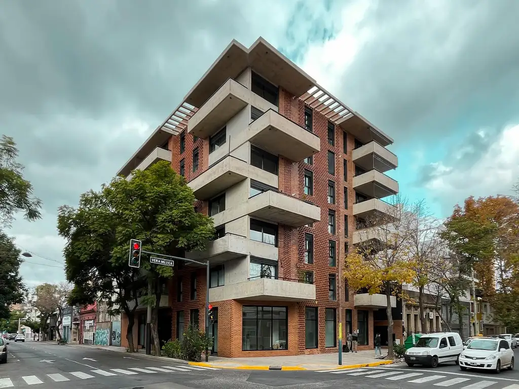 Edificio de diseño con 1 y 2 dormitorios