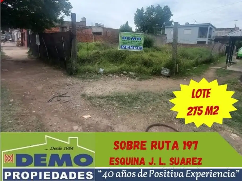 Venta Terreno en Los Polvorines