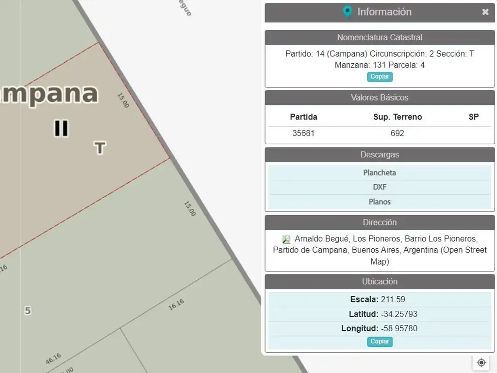 Lote en barrio Tavella en venta