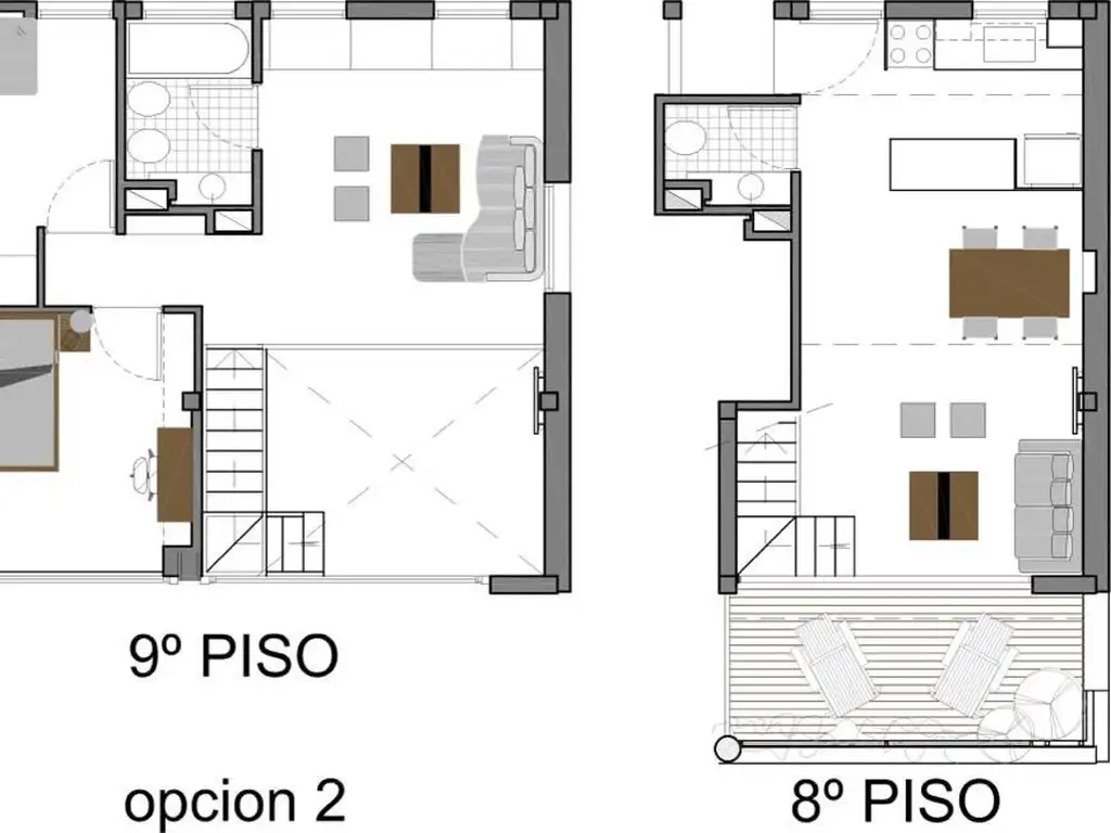 Venta Departamento Duplex Palermo 3 ambientes Piscina