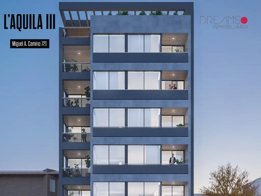 VENTA   DPTOS EN POZO EDIFICIO  L'AQUILA III