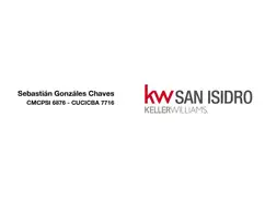 Sebastián Gonzales Chaves CMCPSI 6876 / CUCICBA 7716 - Keller Williams San Isidro