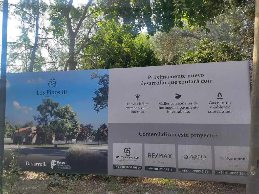 TERRENO A LA VENTA EN BARRIO LOS PINOS III DE YEI PORA