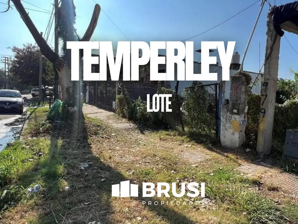 Terreno de 288 m2  en Venta en Temperley, Lomas de Zamora, G.B.A. Zona Sur