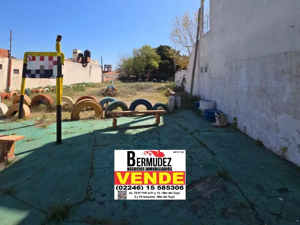 Venta Lote En Zona Centro De Mar Del Tuyu Calle 74 Entre 2 Y 3