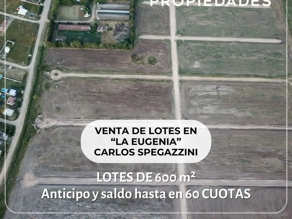 Loteo en Venta en Spegazzini, Ezeiza con Finaciacion